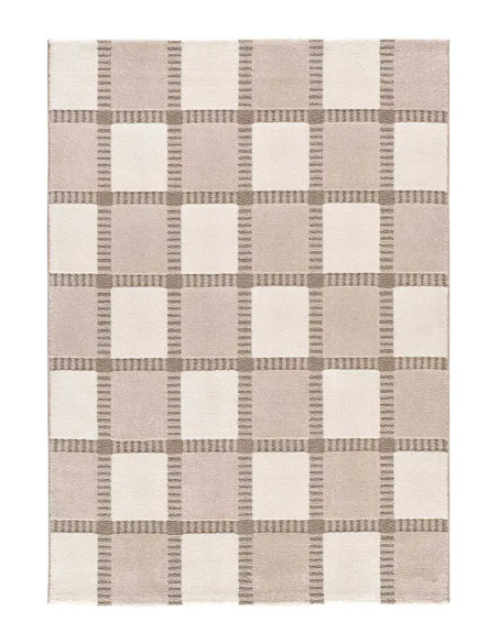 Candela 2451 Geometric Rug, Cream