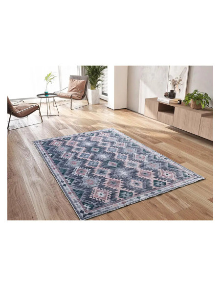 CLASS 20210 Multicolored Printed Ethnic Rug