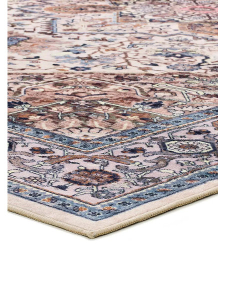 Alfombra vintage impresa Class 22054 Multicolor