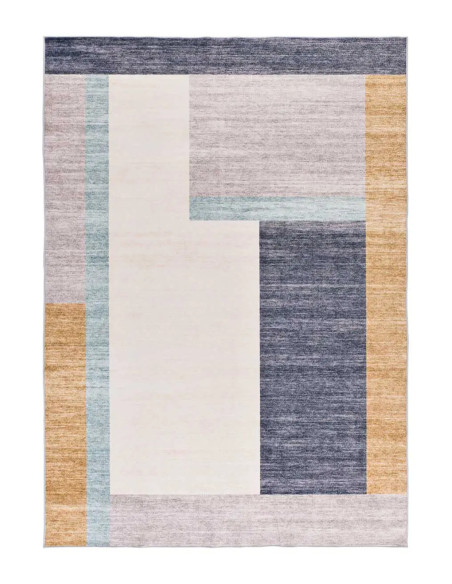 CLASS 22065 Printed Geometric Rug, Multicolor