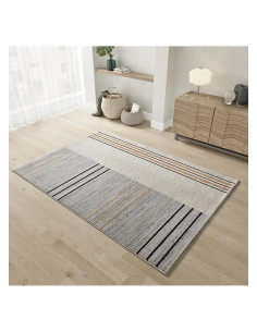 Craft 12936 grey/beige geometric rug