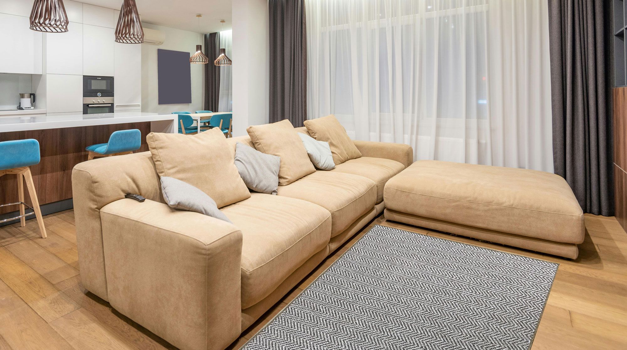 SAMHAIN Carpet in a living room